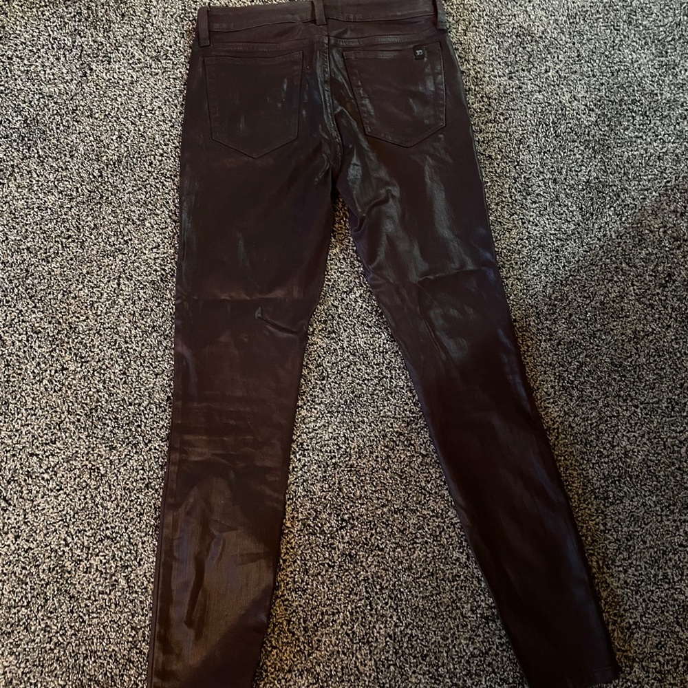 Joes jeans burgundy coated
